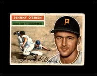 1956 Topps #65 Johnny Obrien P/F to GD+