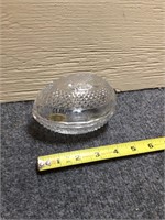Fostoria Glass Egg, Two Piece