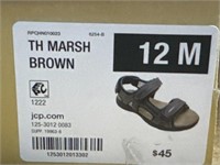 $45  TH Marsh Brown Size 12M