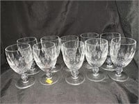 10 WATERFORD 4.75 “ GLASSES
