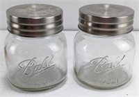 (2) Ball Wide Mouth Storage Jar
