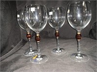 4 ZWIESEL CAMELOT BURGUNDY WINE GLASSES