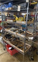 Metal Storage Rack w/Casters