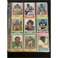 1974 Topps Football (81 Diff) Cards High Grade