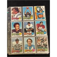 1975 Topps Football (81 Diff) Cards - Nice Shape