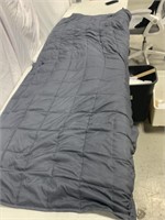 USED WEIGHTED BLANKET, APPROX: 68 X 76 IN., 15