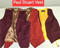 3 Paul Stuart Vests