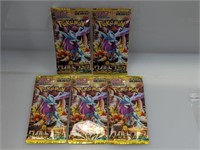 (5) Japanese Pokemon Wild Force Packs