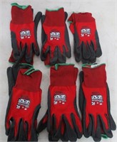 6pc New Mechanics Wear XL Speed Knit Work Gloves