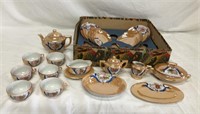 27pc Lusterware Oriental Chld's Tea Set