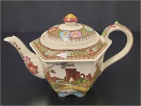 Sadler Windsor Brigadoon Castle Hexagon Teapot