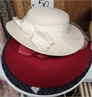 Stack of Wide Brimmed Hats