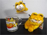 Garfield Toys and Cup