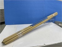 8 Metal Poles 42 " Long x 3/4 " Dia.