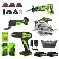 GREENWORKS 24V 4PC KIT