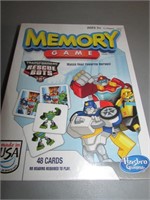 NEW Sealed Hasbro Memory Transformers Game