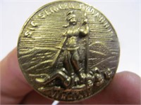Viginia Brass Badge