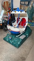 HELICOPTER KIDS COIN OPERATED RIDE
