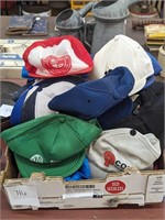 Lot of Vintage Advertising Hats