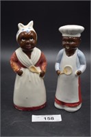 chef Salt and Pepper Shakers