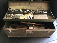 Tool Box with assorted tools