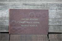 US WWII Penny & Nickel Set