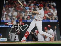 BRYCE HARPER SIGNED 8X10 PHOTO WITH COA