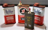 Vintage Advertising Pieces - Oil\Compound
