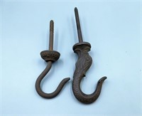 Iron Serpent Chandelier Hook