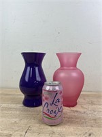 Purple and pink vase