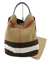 Burberry Large Nova Check 2WAY Handbag Tote