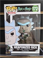 2017 Pop! Animation Weaponized Rick #172