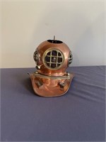 Copper Decorative Diver's Helmet