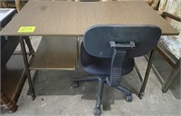 small desk & chair