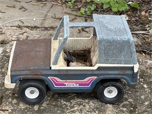Die Cast Tonka/Barbie jeep