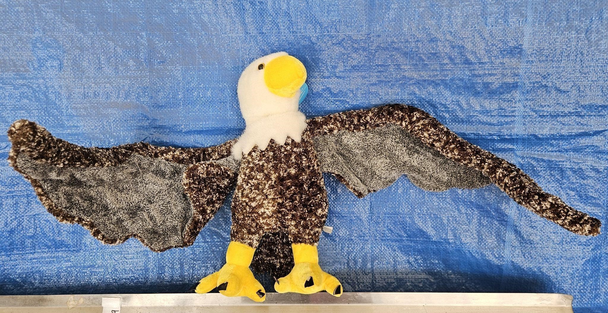 Stuffed Eagle Toy