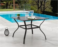 Patio Festival Square Metal Dining Table PF19272