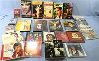 MULTI PC ELVIS LOT DVDS/VHS/CASSETS/ CDS