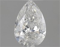 Gia Certified Pear Cut .30ct Si1 Diamond