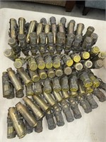 Ammunition belt with blanks