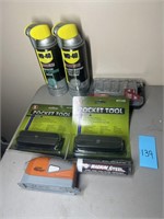 WD 40, Rocket Tools & Misc.