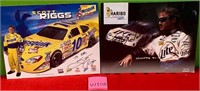 N -2 SIGNED NASCAR 8X10S (W108)