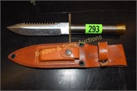 USED TAYLOR/SETO FIXED BLADE SURVIVAL