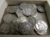 GROUP OF 48 SILVER DIMES