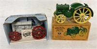 lot of 2 Fordson,JD Model D with boxes