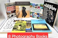 Lot of 8 Photography Books