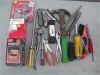 Punch Set, Pad Locks, Hammer, Misc Tool Lot