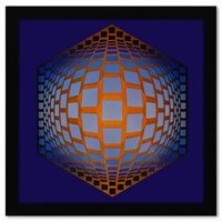 Victor Vasarely (1908-1997), "Tegla - Hat de la sé