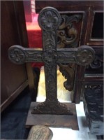 Iron standing cross