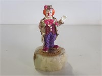 Ron Lee Signed Clown 6in Tall "Greeter Clown"